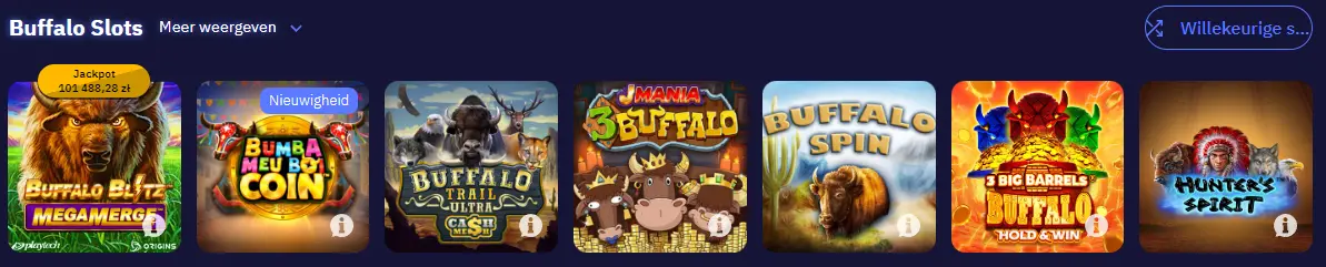 Digitale rollenmachines met jackpots