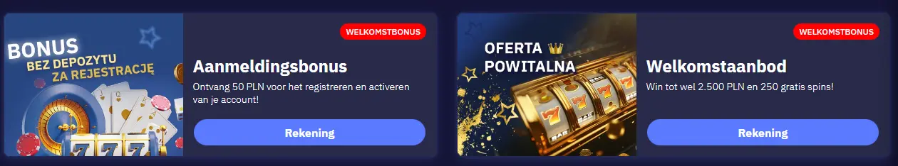 Extra stortingsbonus voor actieve spelers